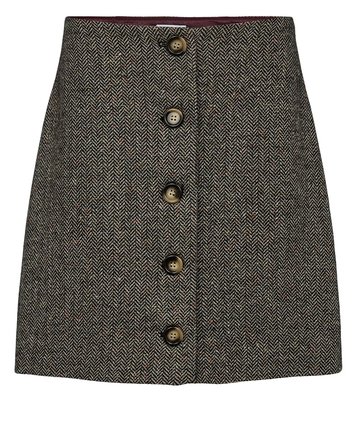 Nuavey Mini Skirt, Caviar