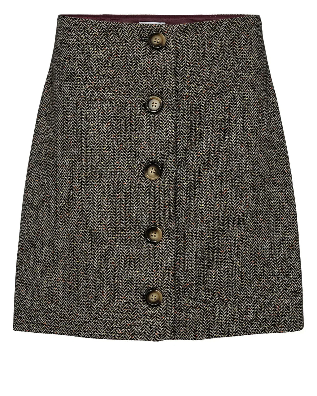 Nuavey Mini Skirt, Caviar